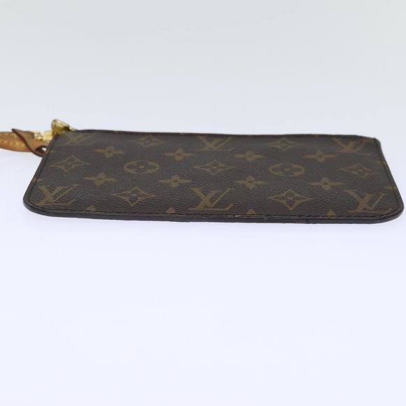 LOUIS VUITTON Monogram Neverfull PM Pouch LV Auth 72141 - Picture 6 of 16